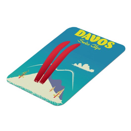 ダヴォススイスアルプス マグネット (左側)