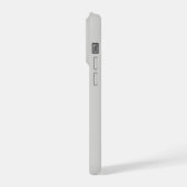 ダヴグレーのかけたてのミニマルタイポグラフィ iPhoneケース (左側面)
