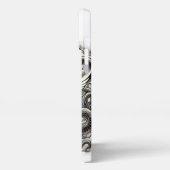 ダヴスネークピットタトゥーデザイン iPhoneケース (左側面)