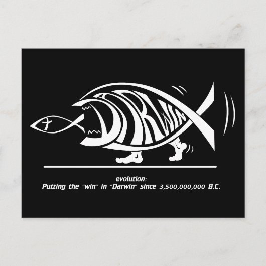 ダーウィンでの勝利(sethness@deviantart) ポストカード (正面)