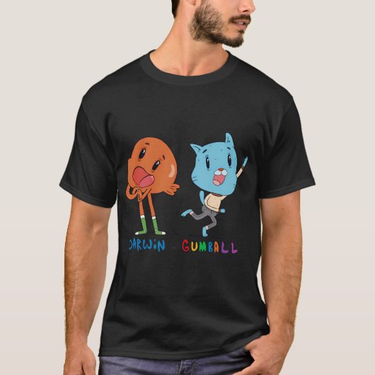 ダーウィンとガムボール Tシャツ (正面)