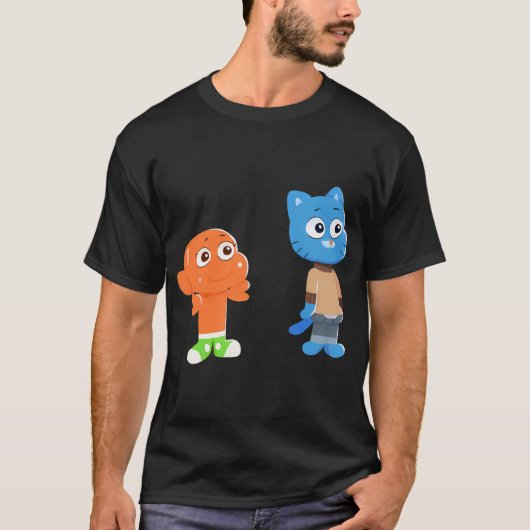 ダーウィンとガンバル Tシャツ (正面)
