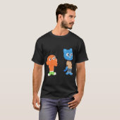 ダーウィンとガンバル Tシャツ (正面フル)
