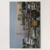 ダーウィンと魚釣りボート（オーストラリア） ジグソーパズル (縦)