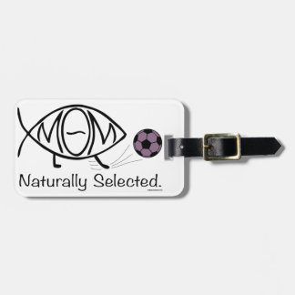 ダーウィンのサッカーのお母さん ラゲッジタグ
