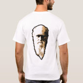 ダーウィンのTシャツ Tシャツ (裏面)