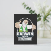 ダーウィンは私のホームボーイ(フルカラー) ポストカード (スタンド正面)