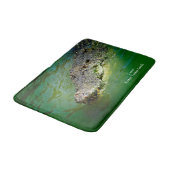 ダーウィンノーザンテリトリー – ワニ風呂マット バスマット (アングル)