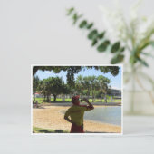 ダーウィンビーチライフガード ポストカード (スタンド正面)