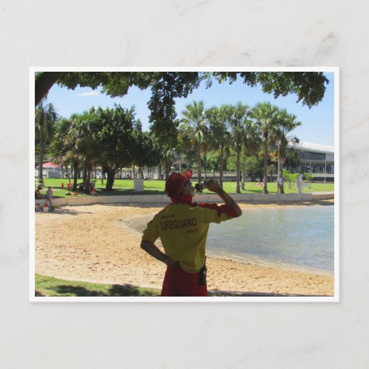 ダーウィンビーチライフガード ポストカード (正面)