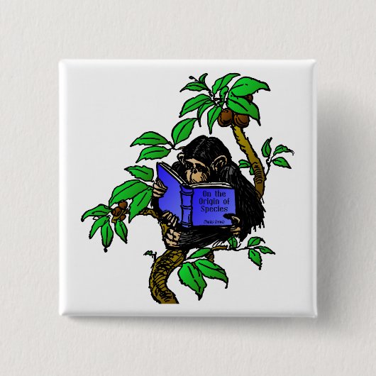ダーウィンファン 缶バッジ (正面)