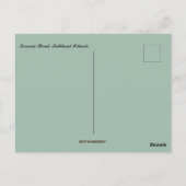 ダーウィンロードフォークランド諸島 ポストカード (裏面)