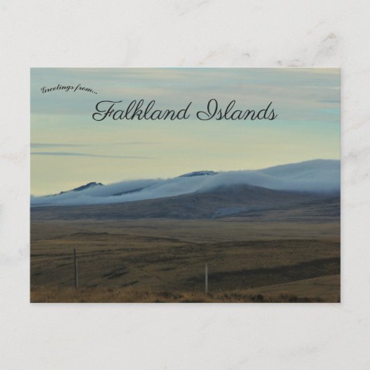 ダーウィンロードフォークランド諸島 ポストカード (正面)