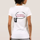 ダーウィン日: 2月12日 Tシャツ (裏面)