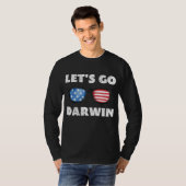 ダーウィン行こう Tシャツ (正面フル)
