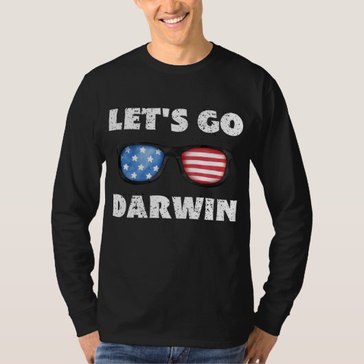 ダーウィン行こう Tシャツ (正面)