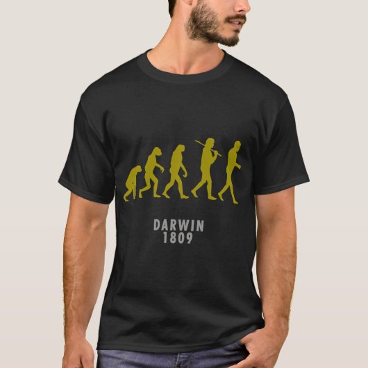 ダーウィン1809 Tシャツ (正面)