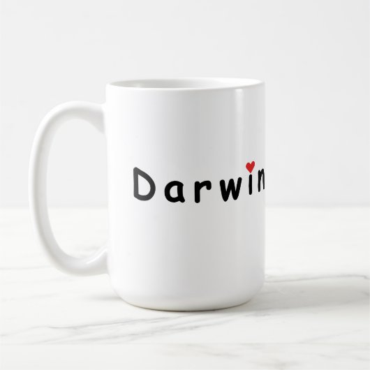 ダーウィン・オーストラリアが大好き コーヒーマグカップ (左)