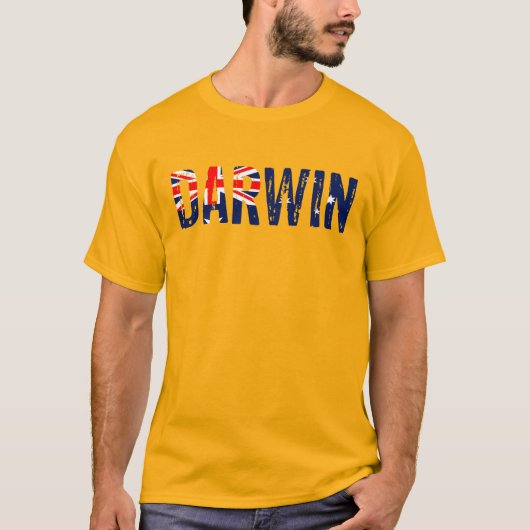 ダーウィン・オーストラリアが大好き Tシャツ (正面)