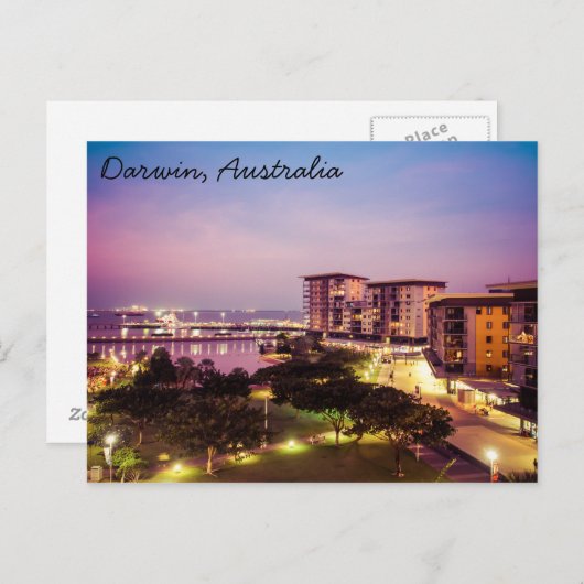 ダーウィン、オーストラリアのはがき ポストカード (正面/裏面)