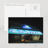 ダーウィン・カジノ ポストカード (正面/裏面)