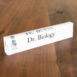 ダーウィン デスクネームプレート