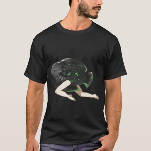 ダーウィン フィッシュ Tシャツ (正面)