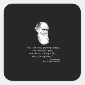 ダーウィン:今日の私の成績は非常に悪い スクエアシール (正面)