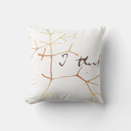 ダーウィン、私は生命の樹を考えます クッション