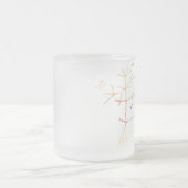 ダーウィン、私は生命の樹を考えます フロストグラスマグカップ (中央)