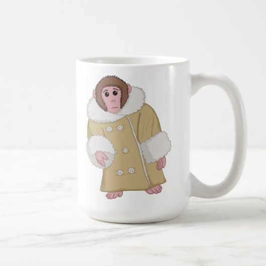 ダーウィンIkea猿 コーヒーマグカップ (右)