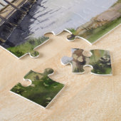 ダーウェントウォーターレイクディストリクトクンブリア水彩色 ジグソーパズル (側面)