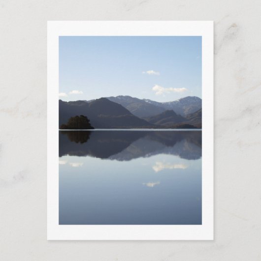 ダーウェントウォーター反射はがき ポストカード (正面)