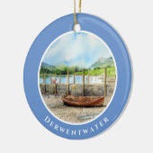 ダーウェントウォーター湖地区クンブリアへの一日 セラミックオーナメント (左)