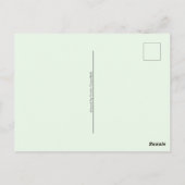 ダーウェントウォーター湖地区クンブリアへの一日 ポストカード (裏面)