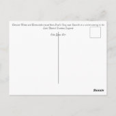 ダーウェント・ウォーター カンブリア イングランド カード ポスター プレート C (裏面)