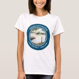 ダーウェントWater Keswick England Water color 絵画's Tシャツ