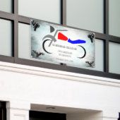 ダーカッコいいトバイ男らしク第16誕生日バナー 横断幕 (ビルの外側)