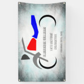 ダーカッコいいトバイ男らしク16th誕生日  横断幕 (縦)