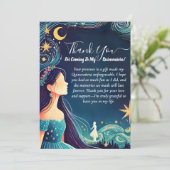 ダークおもしろいスタープロムスターリーナイトスカイキンセアニェラ サンキューカード (スタンド正面)