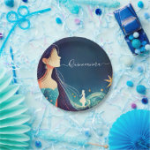 ダークおもしろいスタープロムスターリーナイトスカイキンセアニェラ ペーパープレート (パーティー)