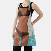 ダークおもしろいタンビキニGIrl エプロン (インサイチュ)