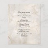 ダークお洒落スキン新婦結婚のアーチ (裏面)