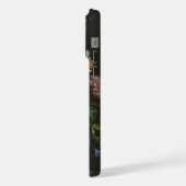 ダークでムーディな花の静物画 iPhoneケース (左側面)