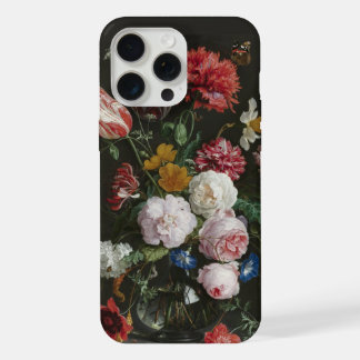 ダークでムーディな花の静物画 iPhone 15 PRO MAXケース