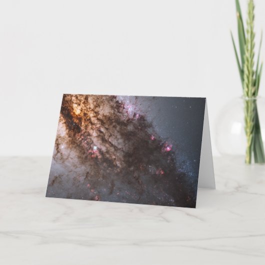 ダークなレーンの塵のクロスCentaurus銀河系。 カード (正面)