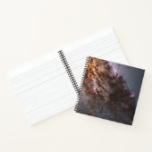 ダークなレーンの塵のクロスCentaurus銀河系。 ノートブック (内部)