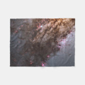 ダークなレーンの塵のクロスCentaurus銀河系。 フリースブランケット (正面(横))