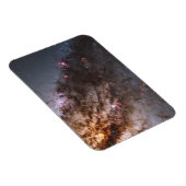 ダークなレーンの塵のクロスCentaurus銀河系。 マグネット (右側)