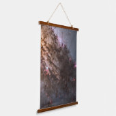 ダークなレーンの塵のクロスCentaurus銀河系。 吊り下げ型タペストリー (傾斜あり)